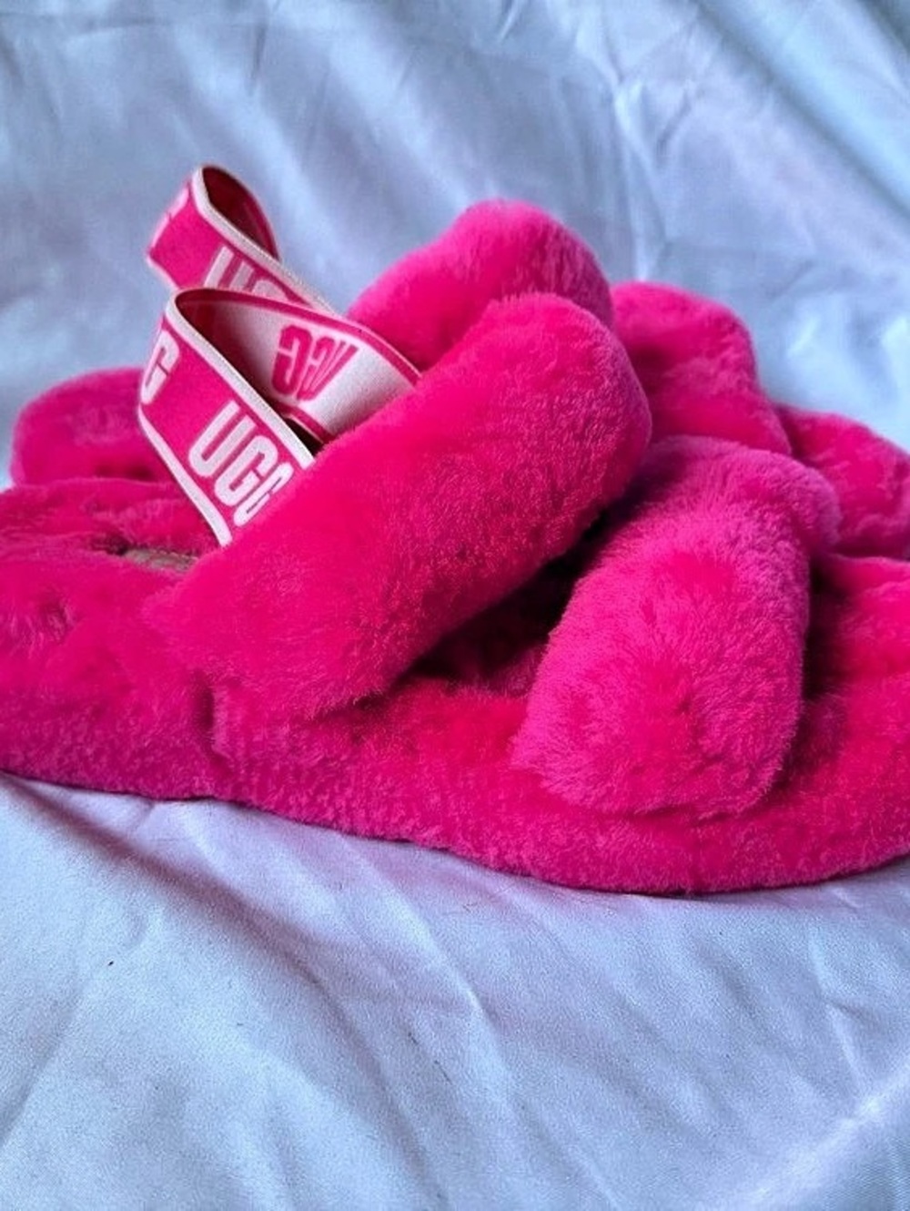 UGG Pink Slippers US 8